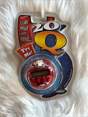 Radica 20Q Electronic Guessing Game NWT
